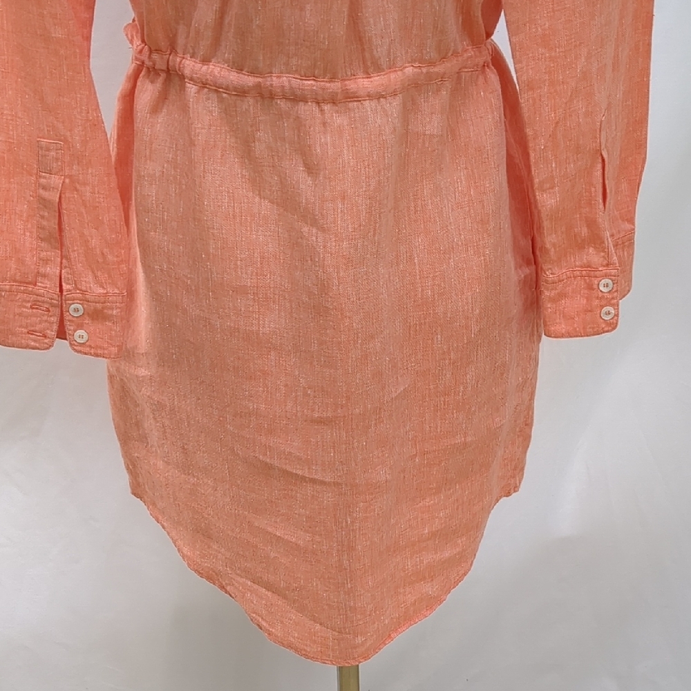 Serena & Lily Linen "Margot" Long Sleeve Dress - Picture 7 of 11